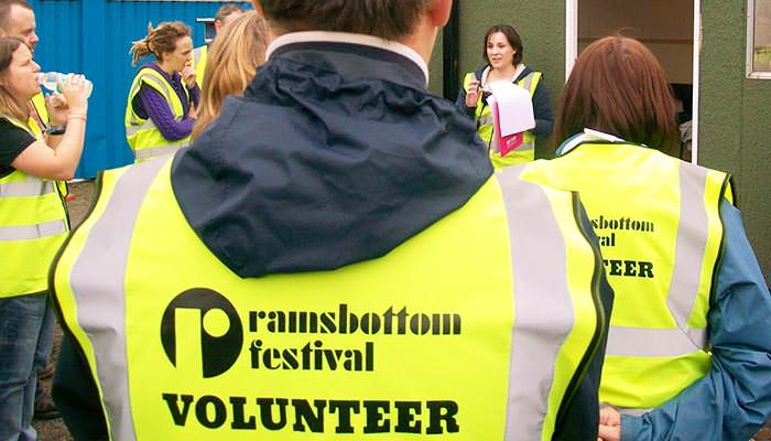 Volunteers at Ramsbottom Festival 2011